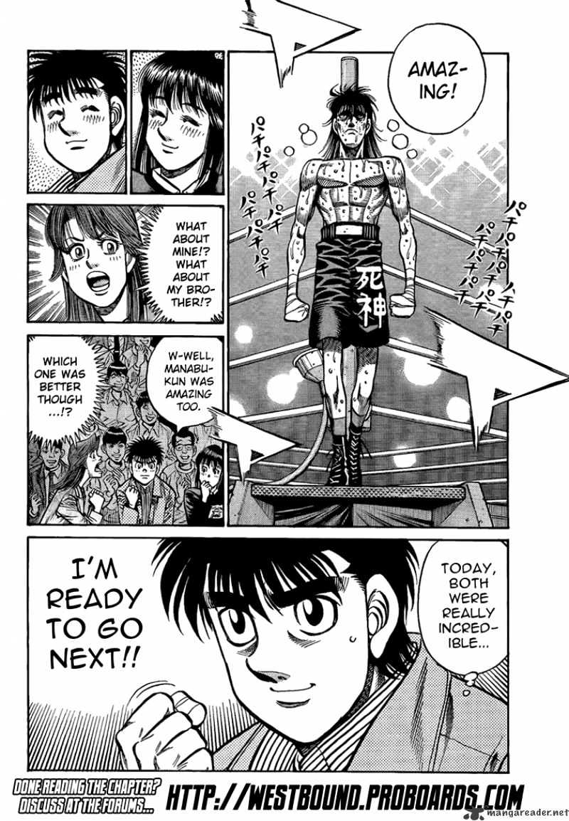 Hajime no Ippo: Fighting Spirit, Chapter 855 image 18